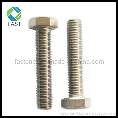 Stainless Steel Hex Bolt (M3~M100)